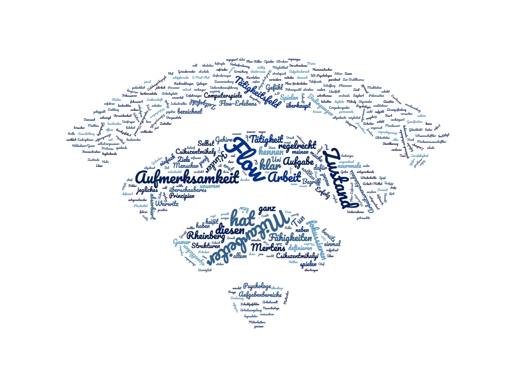 Flow ist, wenn die Arbeit leicht von der Hand geht